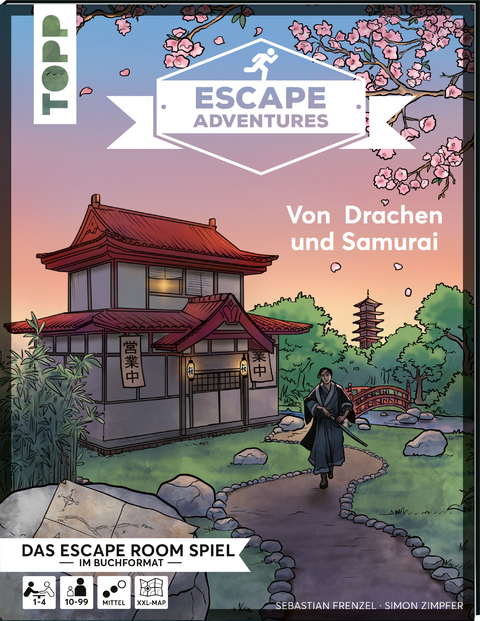 Escape Adventures &ndash; Von Drachen und Samurai - Simon Zimpfer, Sebastian Frenzel