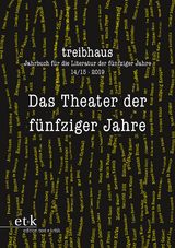 Das Theater der f&uuml;nfziger Jahre - 