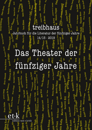 Das Theater der fünfziger Jahre