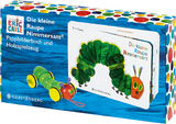 Die kleine Raupe Nimmersatt - Geschenkset Pappbilderbuch mit PlanToys®-Holzraupe - Carle, Eric