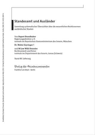 Standesamt und Ausländer