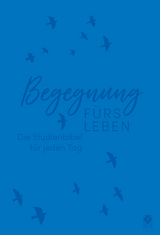 Begegnung fürs Leben, Kunstleder blau