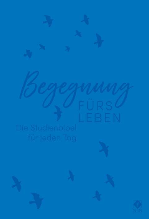 Begegnung fürs Leben, Kunstleder blau