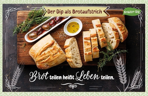 Brot teilen hei&szlig;t Leben teilen.
