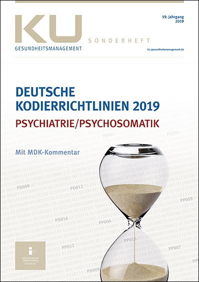 Kodierrichtlinien f&uuml;r die Psychiatrie/Psychosomatik 2019 - Eva-Maria Weber, Peter Dirschedl