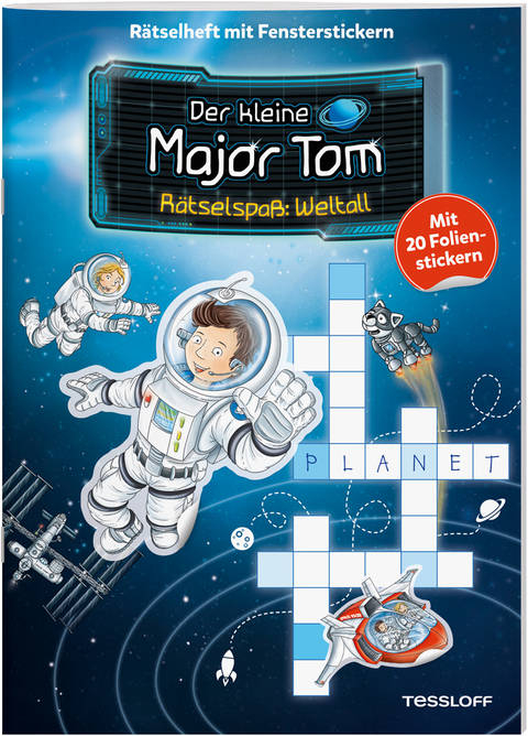 Der kleine Major Tom. R&auml;tselspa&szlig;. Weltall