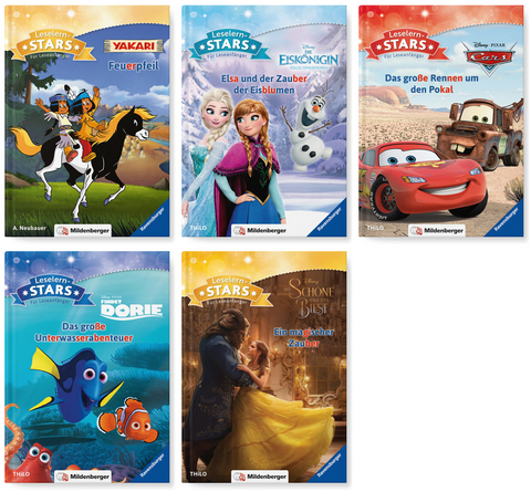 Leselernstars &ndash; Komplettbezug, 5 B&auml;nde -  Thilo