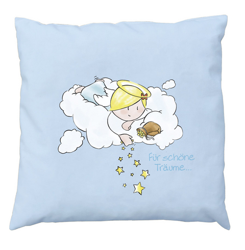 Engel Schafwollkissen gro&szlig; (40 x 40 cm) - Kurt H&ouml;rtenhuber