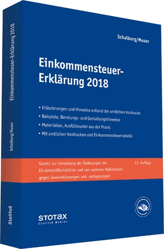 Einkommensteuer-Erklärung 2018
