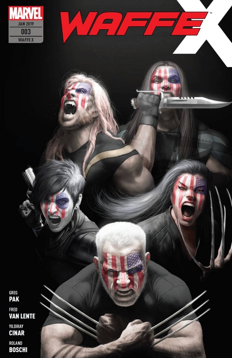 Waffe X - Greg Pak, Yildiray Cinar, Roland Boschi, Fred Van Lente, Robbie Thompson, Ibraim Roberson