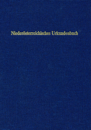 Niederösterreichisches Urkundenbuch