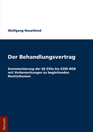 Der Behandlungsvertrag