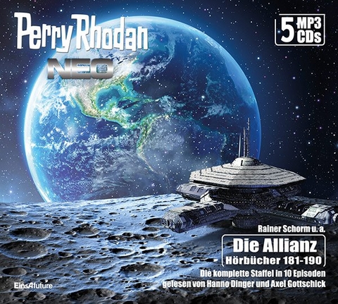 Perry Rhodan Neo Episoden 181-190 (5 MP3-CDs) - Kai Hirdt, Schwartz Susan, Schorm Rainer, Stern Michelle, Sch&auml;fer R&uuml;diger, Wickenh&auml;user Ruben