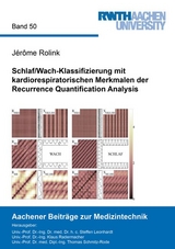 Schlaf/Wach-Klassifizierung mit kardiorespiratorischen Merkmalen der Recurrence Quantification Analysis - Jérôme Rolink