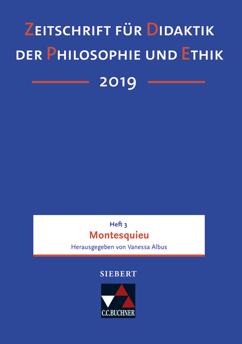Zeitschrift f&uuml;r Didaktik der Philosophie und Ethik (ZDPE) / ZDPE Ausgabe 03/2019 - 