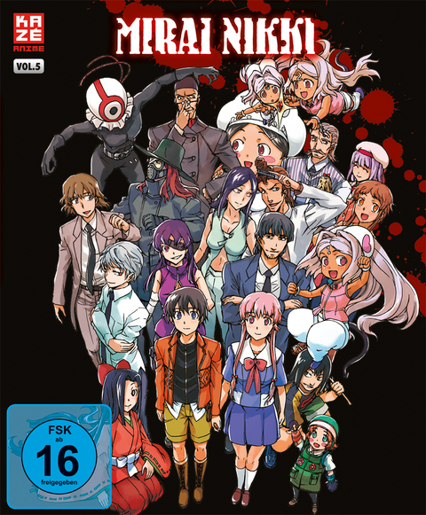 Mirai Nikki - Blu-ray 5 - Naoto Hosoda