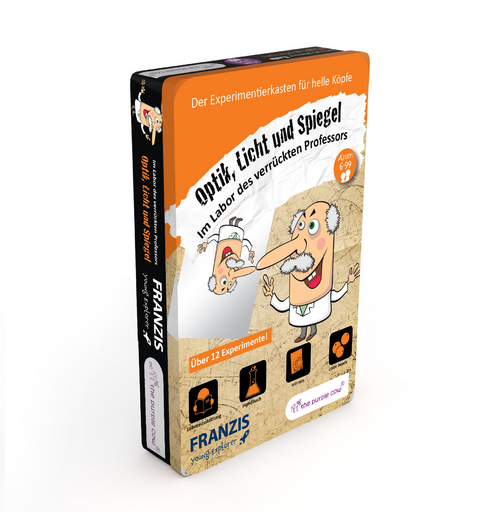 Im Labor des verr&uuml;ckten Professors: Optik, Licht und Spiegel
