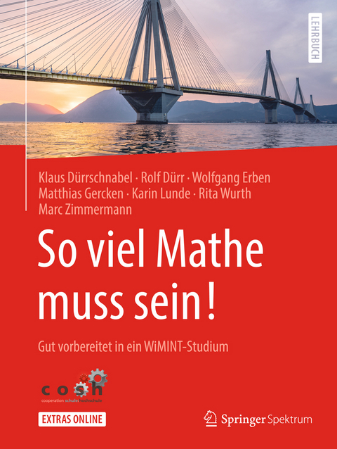 So viel Mathe muss sein! - Klaus D&uuml;rrschnabel, Rolf D&uuml;rr, Wolfgang Erben, Matthias Gercken, Karin Lunde, Rita Wurth, Marc Zimmermann