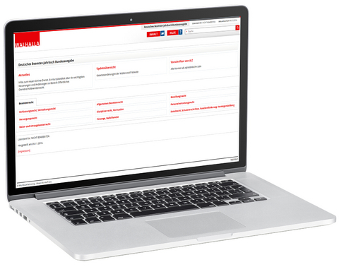 Deutsches Beamten-Jahrbuch Bund -  Walhalla Fachverlag