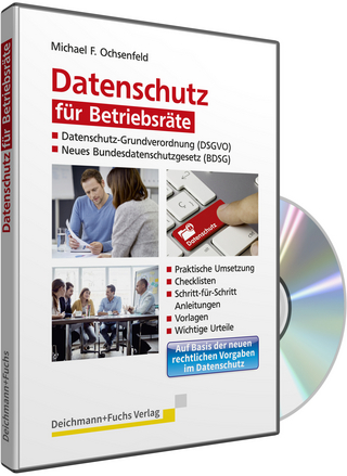 CD-ROM Datenschutz für Betriebsräte