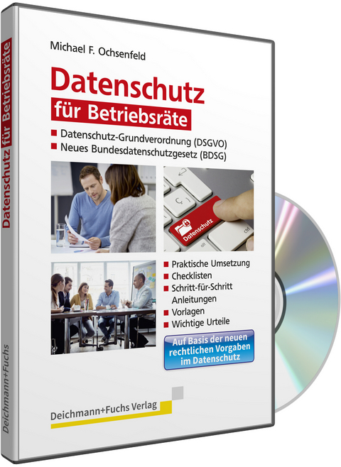 CD-ROM Datenschutz für Betriebsräte - Michael F. Ochsenfeld