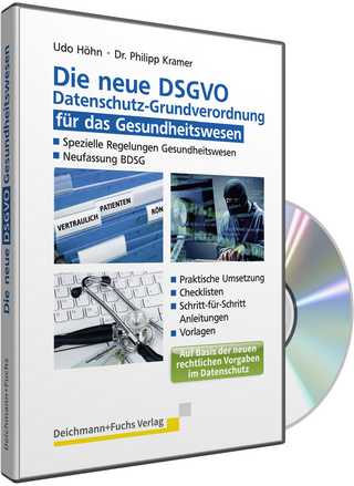 CD-ROM Die neue DSGVO für das Gesundheitswesen