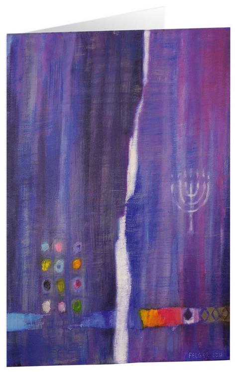 Kunstkarten "Silberstreif" 5 Stk. - Andreas Felger