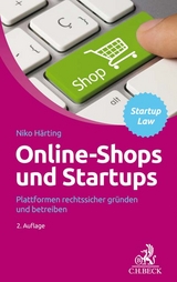 Online-Shops und Startups - Härting, Niko