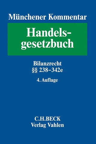 Münchener Kommentar zum Handelsgesetzbuch Bd. 4: Drittes Buch. Handelsbücher §§ 238-342e HGB