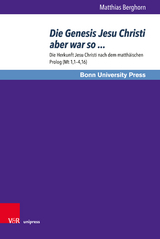 Die Genesis Jesu Christi aber war so ... - Matthias Berghorn