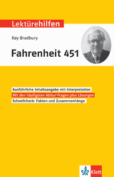 Klett Lektürehilfen Ray Bradbury, Fahrenheit 451 - 