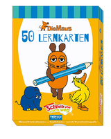 Tr&ouml;tsch Die Maus Lernkarten Schreib und wisch weg mit Stift - 