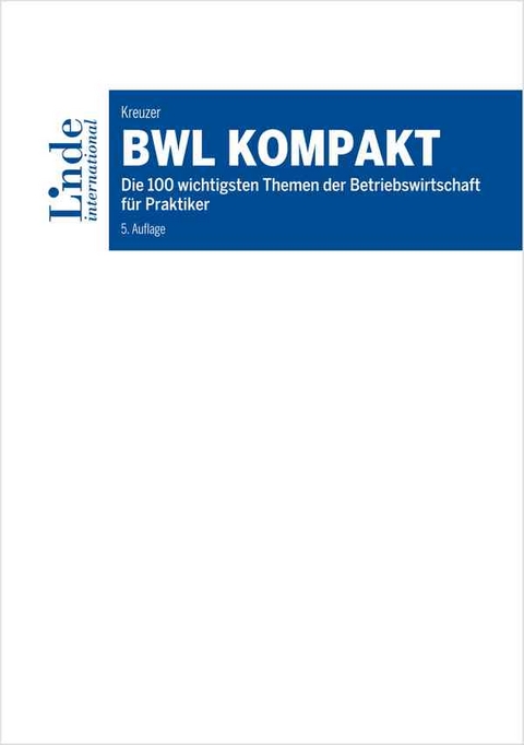 BWL kompakt - Christian Kreuzer