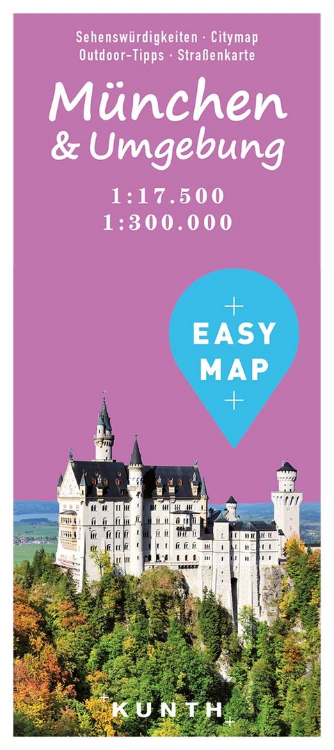 EASY MAP M&uuml;nchen & Umgebung