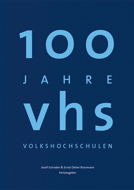 100 Jahre Volkshochschulen - 