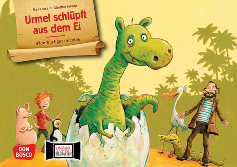 Urmel schlüpft aus dem Ei. Kamishibai Bildkartenset. - Max Kruse