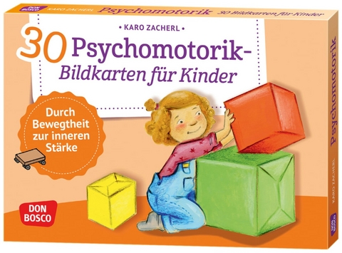 30 Psychomotorik-Bildkarten f&uuml;r Kinder - Karo Zacherl