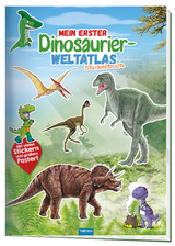 Tr&ouml;tsch Stickerbuch Mein erster Dinosaurier Weltatlas - 