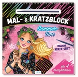 Tr&ouml;tsch Mal- und Kratzblock "Summertime"
