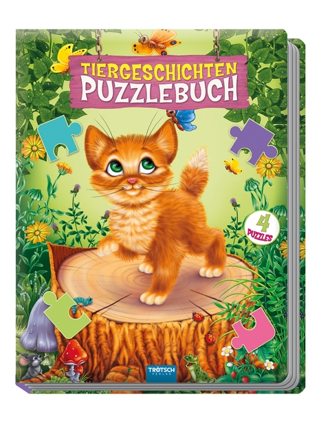 Tr&ouml;tsch Tiergeschichten Puzzlebuch