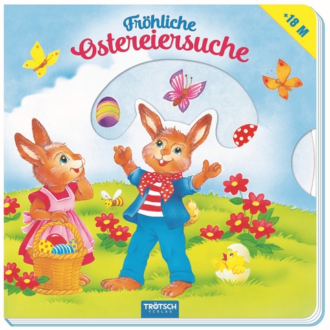 Tr&ouml;tsch Spielbuch Ostereiersuche, Osterbuch, Kinderbuch