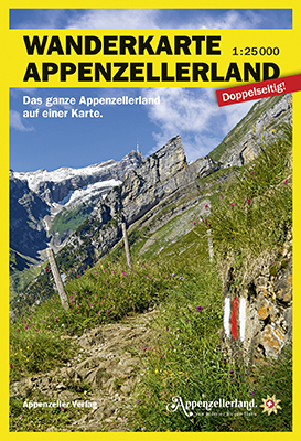 Wanderkarte Appenzellerland