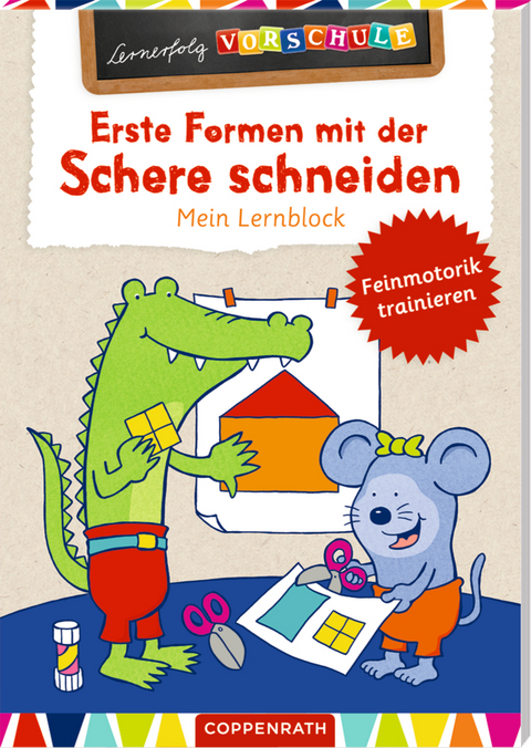 Erste Formen mit der Schere schneiden - Birgitt Carstens