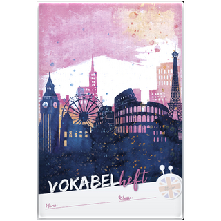 Vokabelheft Pink