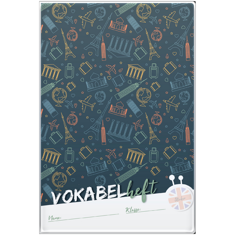 Vokabelheft Bunt - 