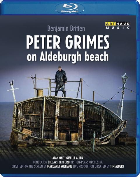 Peter Grimes on Aldeburgh beach - 