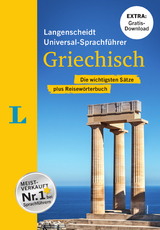 Langenscheidt Universal-Sprachf&uuml;hrer Griechisch - Buch inklusive E-Book zum Thema "Essen & Trinken" - 