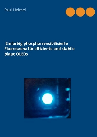 Einfarbig phosphorsensibilisierte Fluoreszenz für effiziente und stabile blaue OLEDs