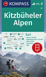 KOMPASS Wanderkarte Kitzb&uuml;heler Alpen - 