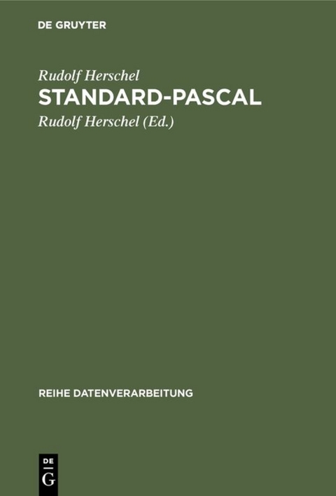Standard-Pascal - Rudolf Herschel